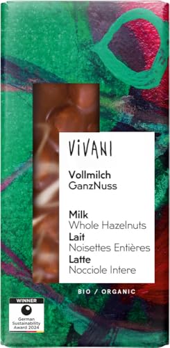 Vivani Bio Vollmilch GanzNuss (2 x 100 gr) von Vivani