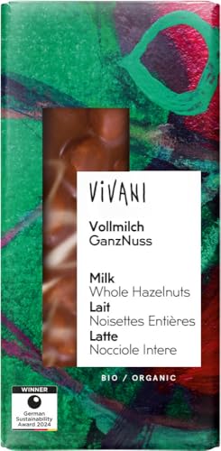 Vollmilch GanzNuss 2 x 100 gr von Vivani