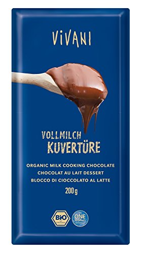 Vivani Bio Vollmilch Kuvertüre (2 x 200 gr) von Vivani