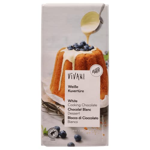 Vivani Weiße Kuvertüre (200 g) - Bio von Vivani