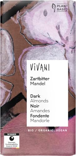 Vivani Bio Zartbitter Mandel (6 x 100 gr) von Vivani