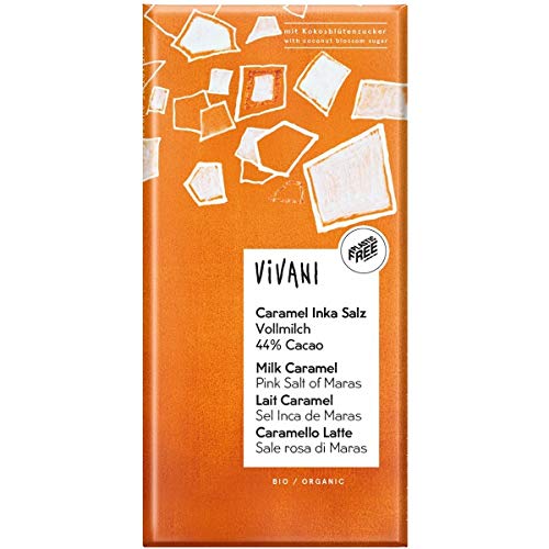 Vivani Caramel-Schokolade mit Inka-Sonnensalz (80 g) - Bio von Vivani