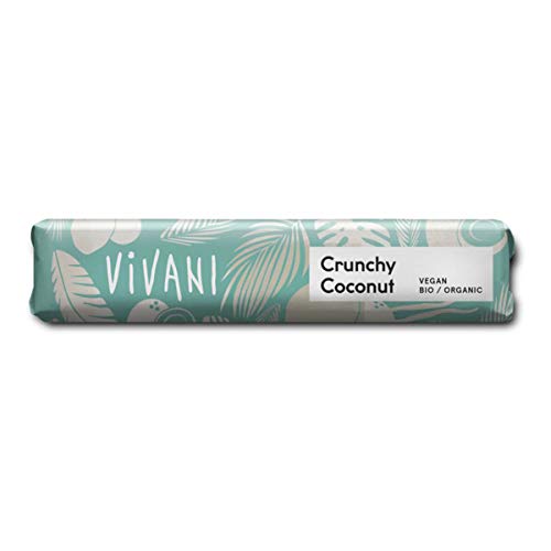 Vivani - Crunchy Coconut Schokoriegel - 35 g - 18er Pack von Vivani