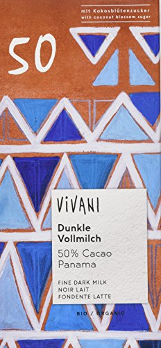 Vivani Dunkle Vollmilchschokolade, 5er Pack (5 x 80 g) von Vivani