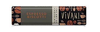 Vivani Espresso Biscotti Schokoriegel, 18er Pack (18 x 35 g) von Vivani