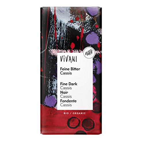 Vivani - Feine Bitter Cassis - 100 g - 10er Pack von Vivani