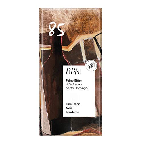 Vivani - Feine Bitter Schokolade 85 % Cacao Santo Domingo - 100 g - 10er Pack Vivani - Feine Bitter Schokolade 85 % Cacao Santo Domingo - 100 g - 10er Pack von Vivani