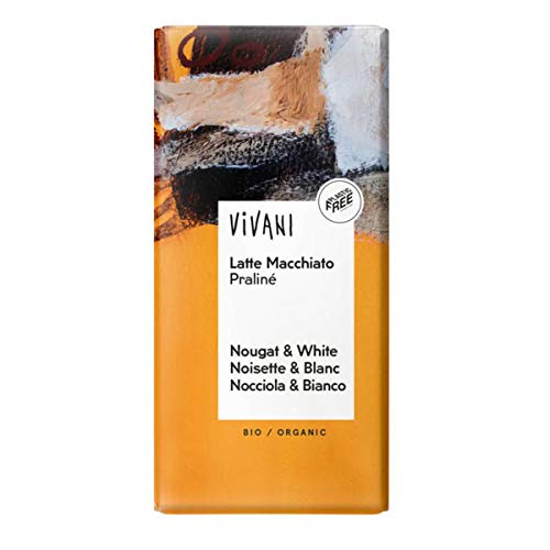 Vivani - Latte Macchiato Praliné Schokolade - 100 g - 10er Pack von Vivani