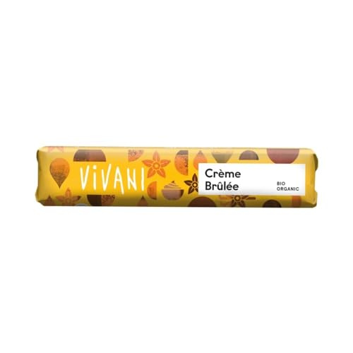 Vivani Schokoriegel, Crème Brulée, 40g (6x40g) (Mini) von Vivani