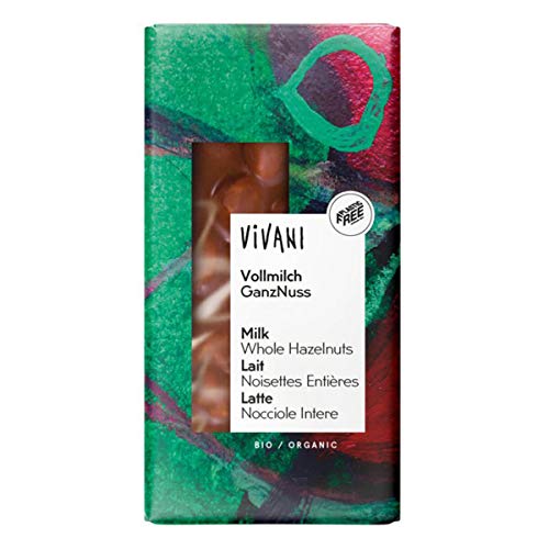 Vivani - Vollmilch Schokolade GanzNuss - 100 g - 10er Pack Vivani - Vollmilch Schokolade GanzNuss - 100 g - 10er Pack von Vivani