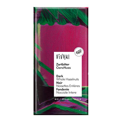 Vivani - Zartbitter GanzNuss Schokolade - 100 g - 10er Pack von Vivani