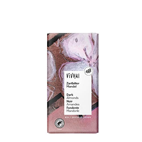 Vivani - Zartbitter Mandel Schokolade - 100 g - 10er Pack Vivani - Zartbitter Mandel Schokolade - 100 g - 10er Pack von Vivani