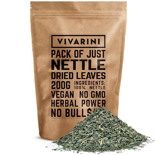 Vivarini Brennnessel 200g | Kräutergeschmack und tiefes Aroma | Ideale Ergänzung für Aufgüsse - Tee und Yerba Mate | 0,2kg von Vivarini