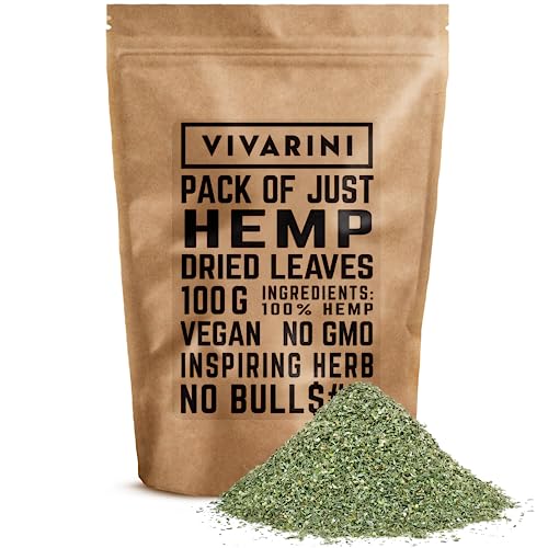 Vivarini Hanfmehl 500g | Ursprüngliche Farbe, Geschmack und Aroma | Eine interessante Alternative zu herkömmlichem Mehl | Wertvolle Nährstoffquelle | 0,5kg von Vivarini
