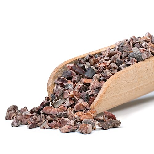 Vivarini Kakaobohnen 50g | Intensiver Schokoladengeschmack und -aroma | Eine Zutat mit vielen kulinarischen Verwendungsmöglichkeiten | Wertvolle Nährstoffquelle | Zerkleinerte Kakaobohnen von Vivarini