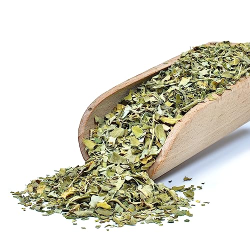 Vivarini Moringa 50g | Subtiler, pflanzlicher Geschmack und Aroma | Weit verbreitet im traditionellen Ayurveda | Zusatz zu Aufgüssen - Tee und Mate Tee und Speisen von Vivarini