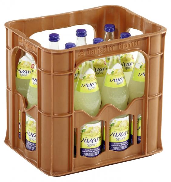 Vivaris Sport Grapefruit GLAS (Mehrweg) von Vivaris
