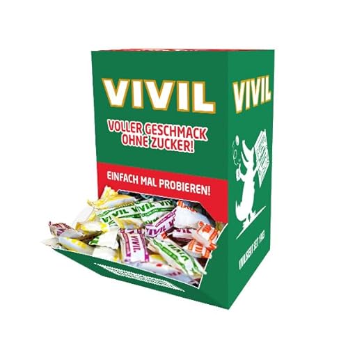 VIVIL Erfrischungsbonbons, Mischbox mit 4 beliebten Sommersorten im Mix, süße Fruchtbonbons für eine leckere Erfrischung, zuckerfrei, glutenfrei, vegan VIVIL Erfrischungsbonbons, Mischbox mit 4 beliebten Sommersorten im Mix, süße Fruchtbonbons für eine leckere Erfrischung, zuckerfrei, glutenfrei, vegan von Vivil