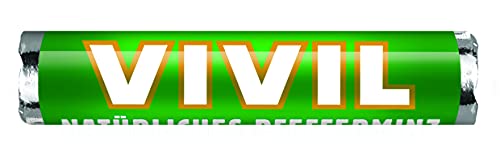 Vivil Pfefferminz mit Zucker (30 x 29 g) von Vivil