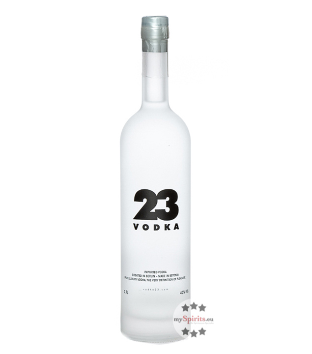 Vodka 23 (40 % Vol., 0,7 Liter) von Vodka 23