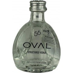 Oval Vodka 56 Structured Vodka Miniatures 0,05L von Skyy