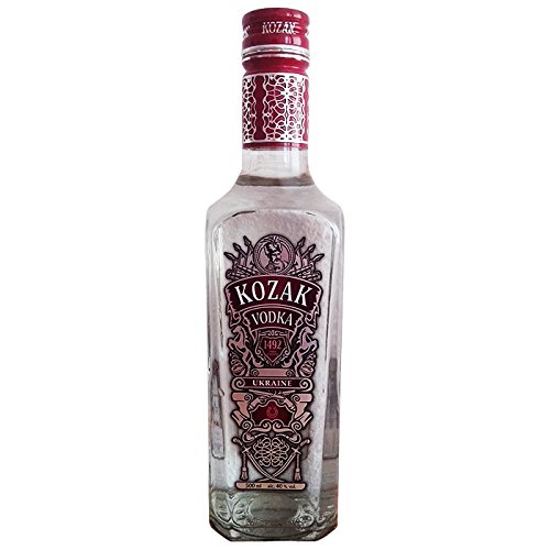 Vodka Kozak 0,5L ukrainischer Wodka Spirituosen von Vodka