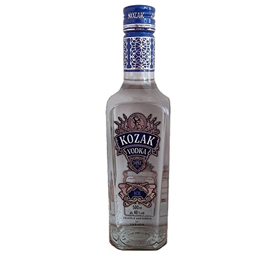 Vodka Kozak Ice 0,5L ukrainischer Wodka Spirituosen von Vodka