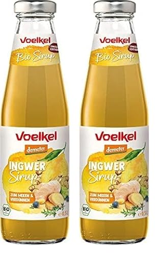 Voelkel Bio Sirup Ingwer (6 x 0,5l) (Packung mit 2) von Voelkel GmbH