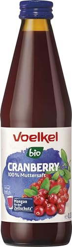 Voelkel Cranberry 100 % Muttersaft (6 x 0,33l) von Voelkel GmbH