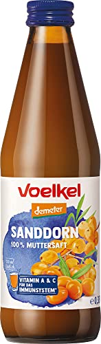 Voelkel GmbH Voelkel Sanddorn 100% Muttersaft (6 x 0,33l) von Voelkel GmbH