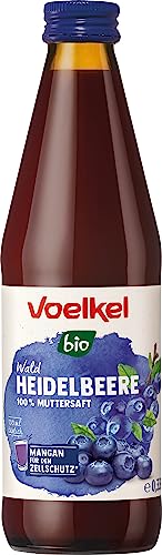 Voelkel Wald Heidelbeere 100% Muttersaft (6 x 0,33l) von Voelkel GmbH