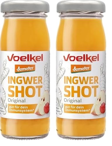 Voelkel demeter Shot Ingwer (12 x 95ml) (Packung mit 2) von Voelkel GmbH