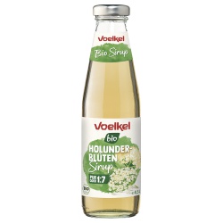 Holunderblütensirup Holunderblütensirup von Voelkel