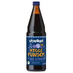 Hygge-Punsch mit Apfel & Blaubeere, alkoholfrei MEHRWEG Pfand 0,15  von Voelkel