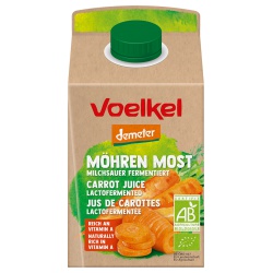 Karottensaft, milchsauer vergoren von Voelkel