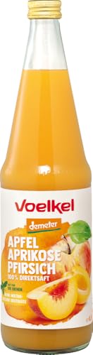 Apfel Aprikose Pfirsich 6 x 0.70 l von Voelkel