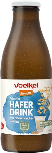 Voelkel Bio Frischer Hafer Drink mit calciumreicher Rotalge (6 x 0,98 l) von Voelkel