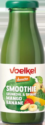 Voelkel Bio Smoothie Grünkohl & Spinat Mango Banane (6 x 0,25 l) von Voelkel