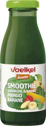 Voelkel Bio Smoothie Grünkohl & Spinat Mango Banane (6 x 0,25 l) von Voelkel