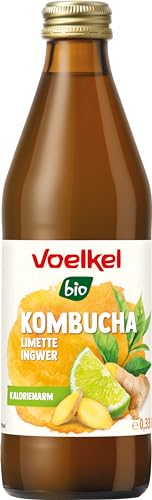 Voelkel Bio Kombucha Limette Ingwer (2 x 0,33 l) von Voelkel