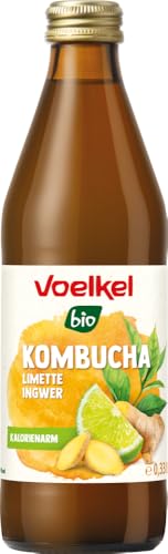 Voelkel Bio Kombucha Limette Ingwer (2 x 0,33 l) von Voelkel