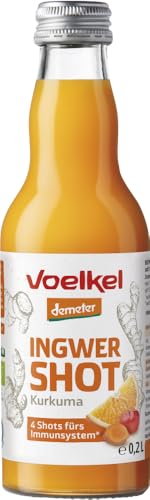 Voelkel Bio Shot Ingwer & Kurkuma (6 x 0,20 l) von Voelkel