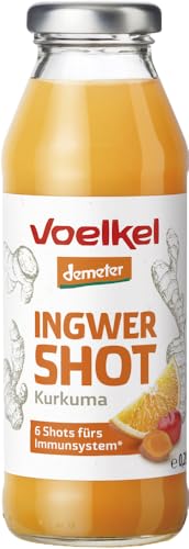 Ingwer Shot Kurkuma 6 x 280 ml von Voelkel