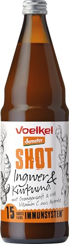 Voelkel Bio Shot Ingwer & Kurkuma (6 x 0,75 l) von Voelkel