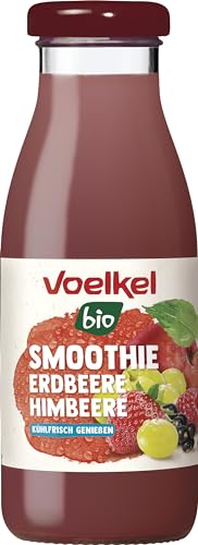 Voelkel Bio Smoothie Erdbeere Himbeere, kühlpflichtig (6 x 0,25 l) von Voelkel