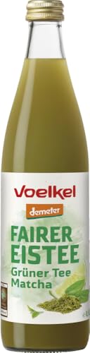 Voelkel Bio fairer Eistee Grüner Tee Matcha (6 x 0,50 l) von Voelkel