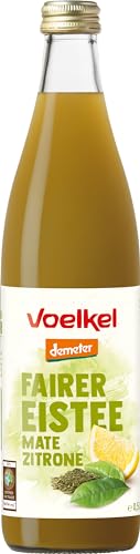 Voelkel Bio fairer Eistee Mate Zitrone (6 x 0,50 l) von Voelkel