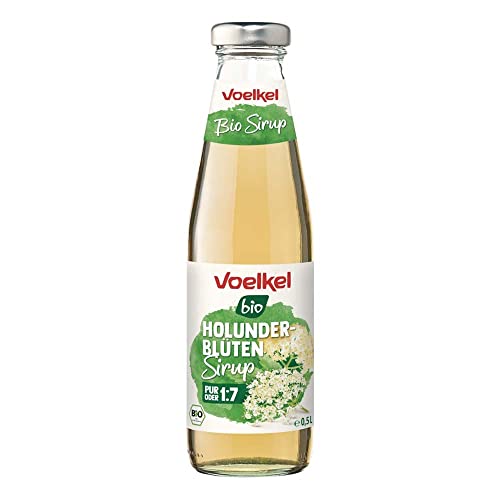 Voelkel Holunderblütensirup, 3er Pack (3 x 500 ml) von Voelkel