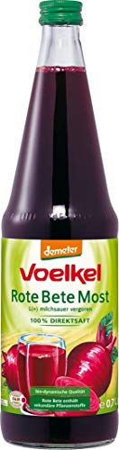 Voelkel Rote Beete Most 0,7 l - Milchsauer vergoren, 100% Naturkostsaft, 1 Flasche, 700 ml von Voelkel