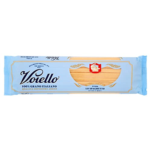 Voiello Pasta spaghetti 1er pack von 500 Gramm / Premium Qualität aus Italien / Reich an Protein von Voiello
